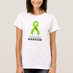 T-shirt blanc de la maladie de Lyme
