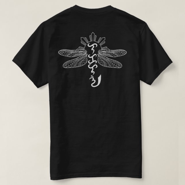 T-shirt Blanc de Lakas Loob (Design dos)