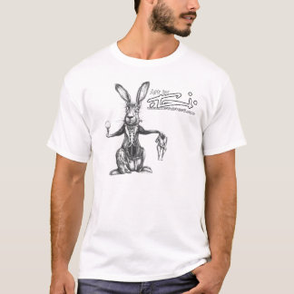 T-shirt blanc de lapin par le Tai