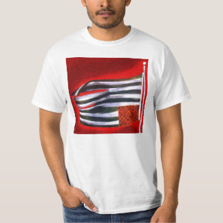 T-shirt blanc de liberté
