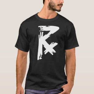 T-shirt Blanc de logo de remède