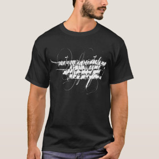 T-shirt Blanc de musique de séparation