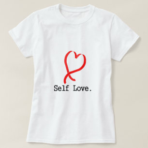 T-shirt Blanc de narcissisme