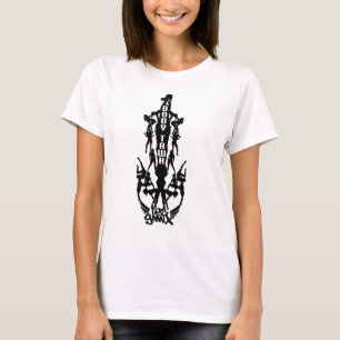 T-shirt Blanc de pièce en t de bébé de Tawk de corps