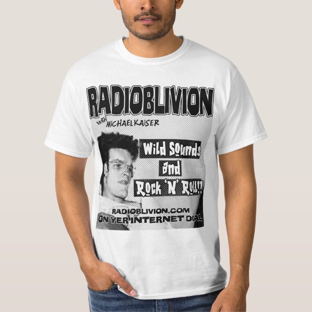 T-shirt Blanc de RadiOblivion - de Starkweather (Devant)