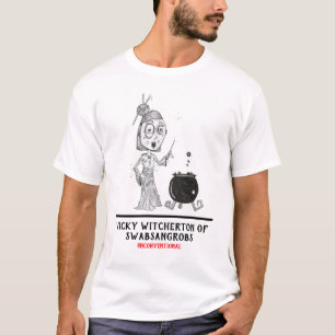 T-shirt blanc de "Vicky Witcherton"