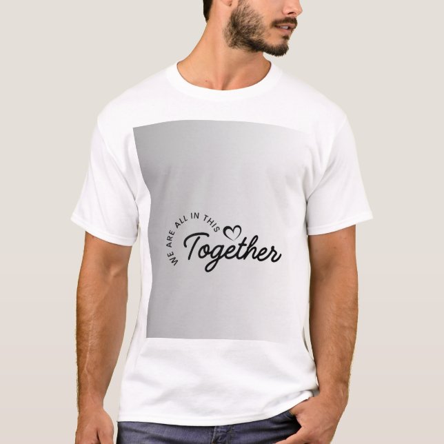 T-Shirt blanc demi-manches (Devant)
