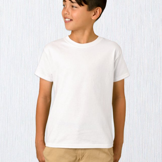 T-Shirt blanc, Enfants / Personnaliser (Créateur téléchargé)