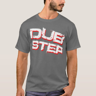 T-shirt Blanc et rouge de Dubstep