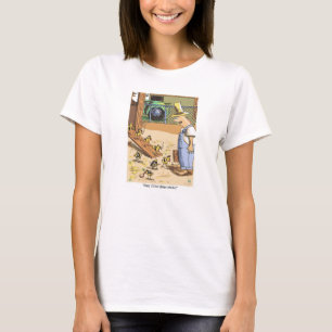 T-shirt blanc féminin pour les pousses de vélo