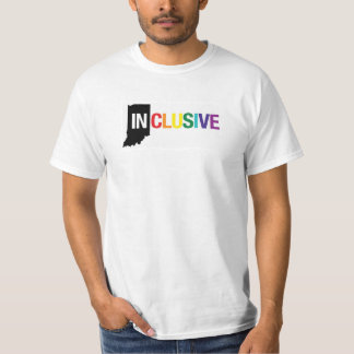 T-shirt blanc inclus de l'Indiana |, polychrome
