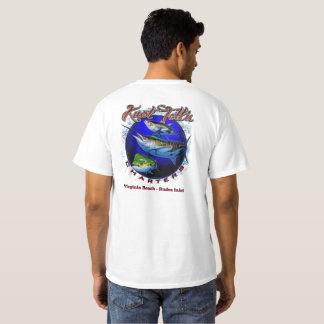 T-shirt blanc Marlin Rip Art