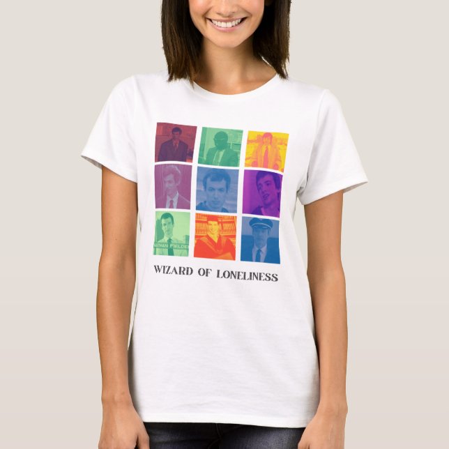 T-shirt blanc Nathan Fielder (Devant)