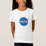 T-shirt blanc Premium pour fille de la NASA (XS-XL<br><div class="desc">Cet article est sans conteste le symbole de notre époque : l'insigne classique de la NASA. Un symbole audacieux qui, comme la NASA elle-même, ne connaît aucune limite. Immédiatement reconnaissable à travers le monde, l'Insignia de la NASA a longtemps défendu le progrès, l'innovation, et le type d'audace et d'audace quasiment...</div>