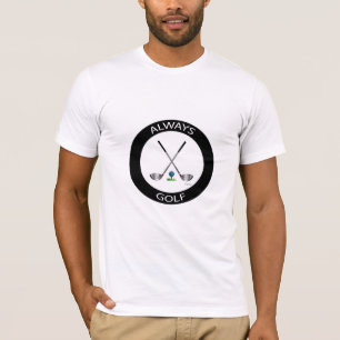 T-shirt blanc toujours Cool du logo GOLF