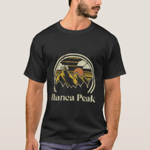 T-shirt Blanca Peak Mountains Colorado Randonnée Extérieur