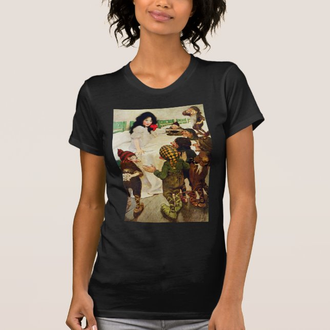 T-shirt Blanche-Neige et les sept nains (Devant)