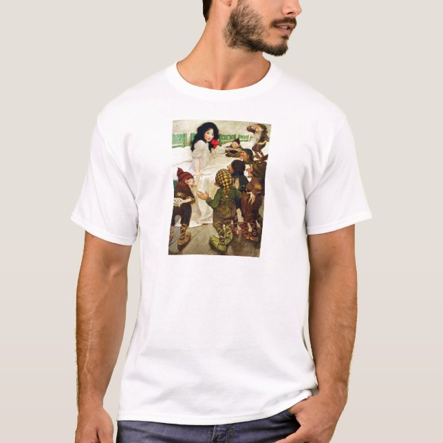 T-shirt Blanche-Neige et les sept nains (Devant)