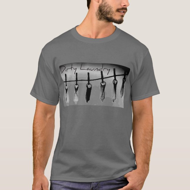 T-shirt Blanchisserie sale (Devant)