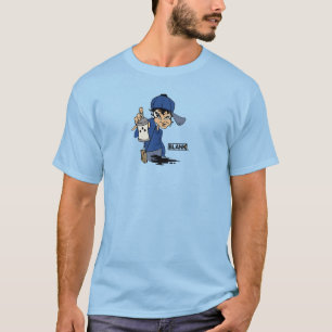 T-SHIRT BLANKM GEAR - SPRAY DE FILLE