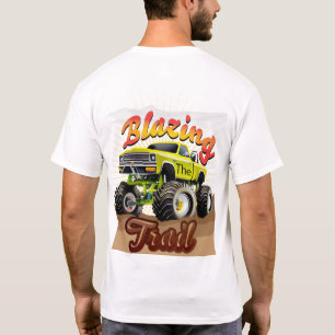 T-shirt Blaser Le Trail Monster Truck Personnaliser LE NOM