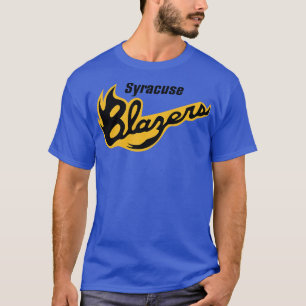 T-shirt Blasers de Syracuse défectueux NAHL Hockey 1977