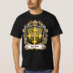 T-shirt Blason de Famille Nom de Famille