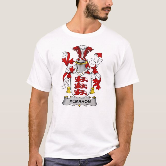 T-shirt Blason de la famille McMahon (Devant)