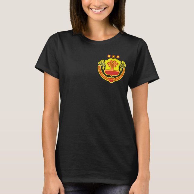 T-shirt Blason de la Tchouvachie (Devant)