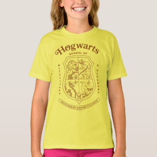 T-shirt Blason de l'école de sorcellerie et de magie HOGWA
