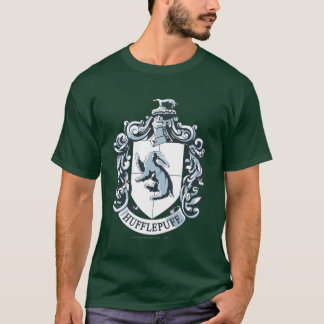 T-shirt Blason de Poufsouffle Bleu