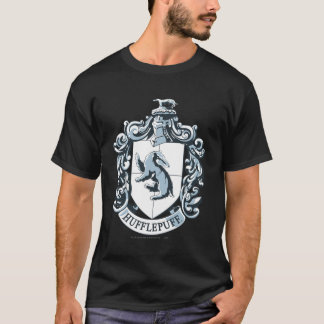 T-shirt Blason de Poufsouffle Bleu