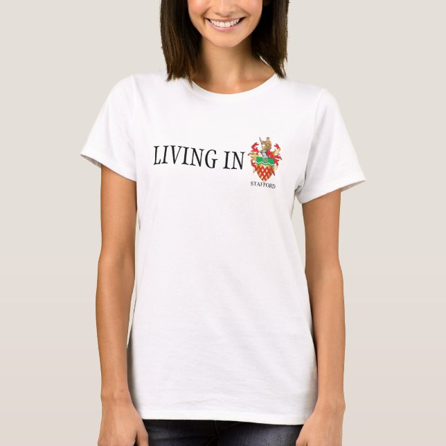 T-shirt blason de Stafford (Devant)