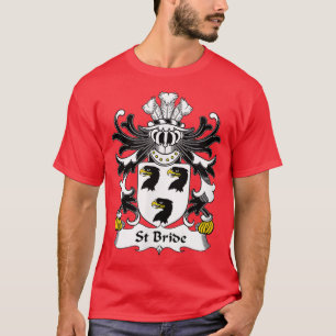 T-shirt Blason de Ste Bride  Armoiries de famille 