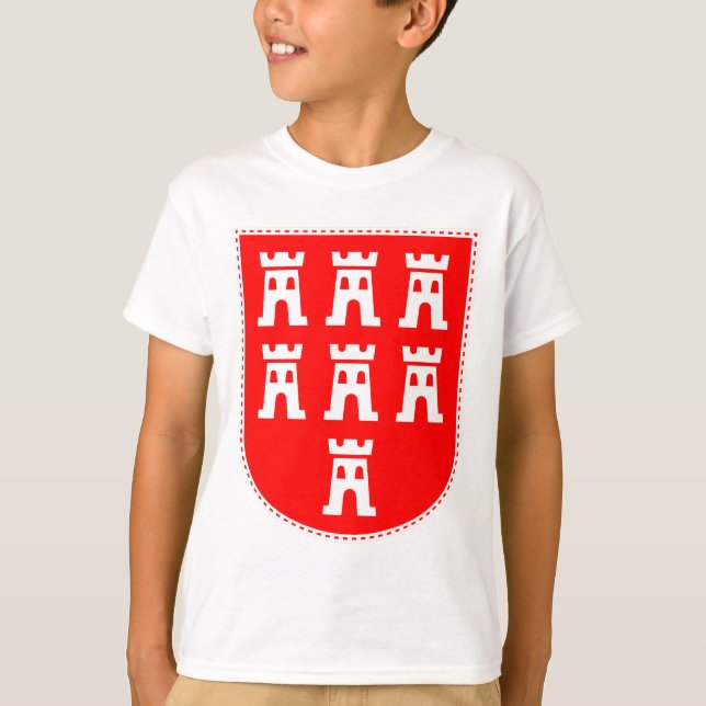 T-shirt Blason des Saxons de Transylvanie (Devant)
