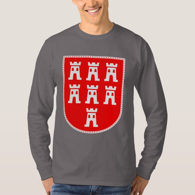 T-shirt Blason des Saxons de Transylvanie (Devant)