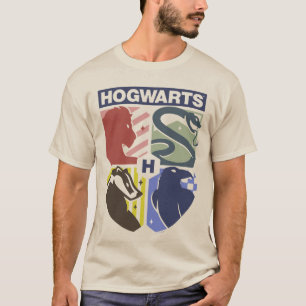 T-shirt Blason timbré VINTAGE HOGWARTS™
