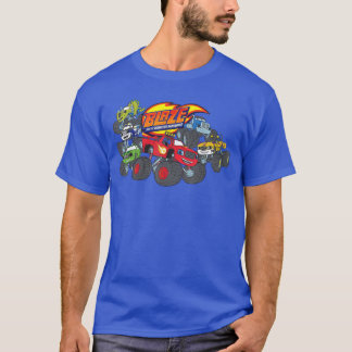 T-shirt Blaze andhe Monster Machines and Friends vintage