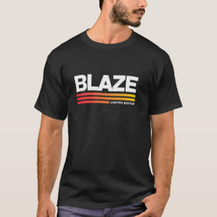 T-shirt Blaze Limited Edition Vintage Nom personnalisé Mar