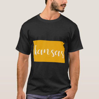 T-shirt Blé jaune Kansas KS État