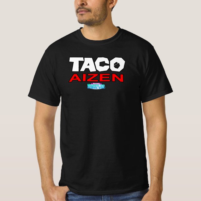 T-shirt Bleach Heureux De Vous Servir - Taco Aizen Logo - (Devant)