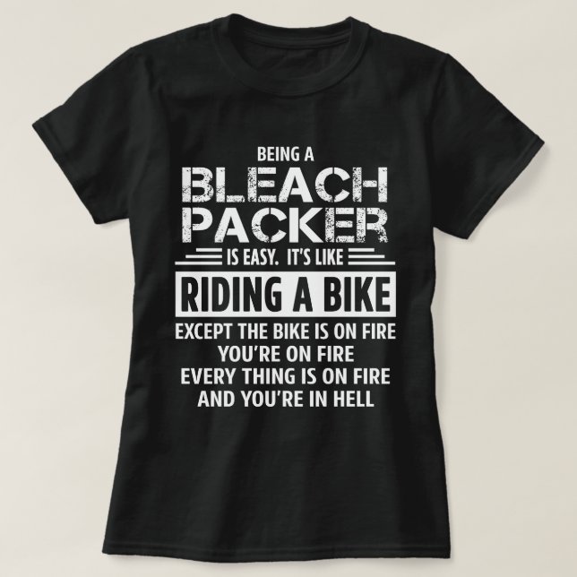 T-shirt Bleach Packer (Design devant)