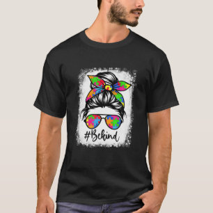 T-shirt Bleached Be Kind Sensibilisation sur l'autisme Mes
