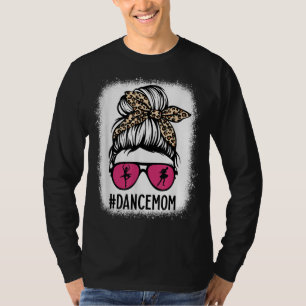 T-shirt Bleached Dance Maman Messy Bun Dance Maman Fête de