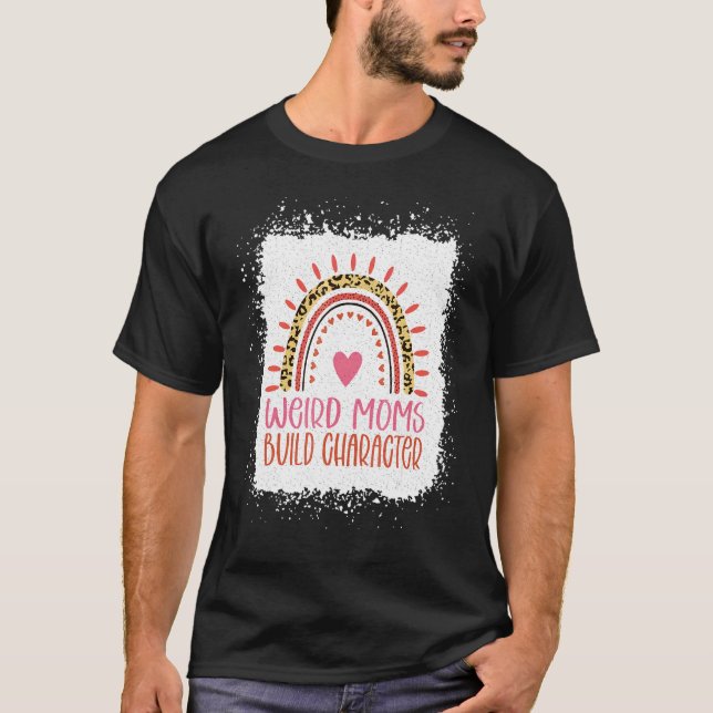 T-shirt Bleached Weird Maman construit le caractère Rainbo (Devant)