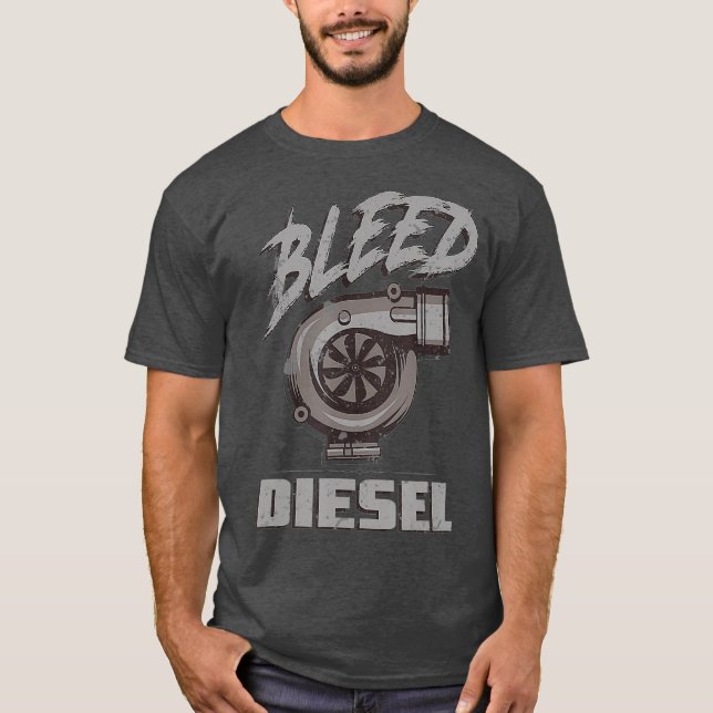 T-shirt Bléed Diesel Fuel Diesel Roll Coal Venin (Devant)