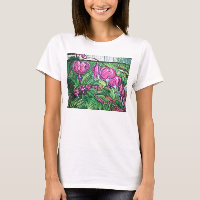 T-shirt Bleeding Heart Art Tee (Devant)