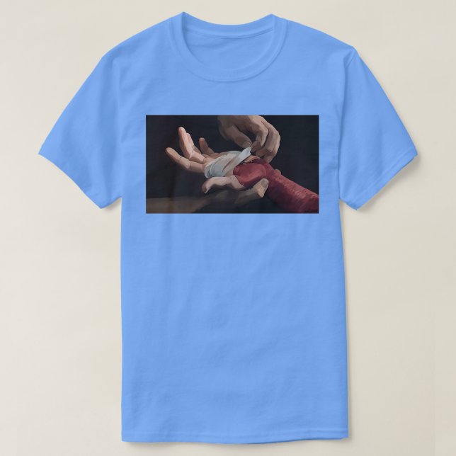 T-shirt blessé (Design devant)