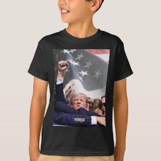 T-shirt Blessé Lors D'Une Fusillade Au Rassemblement De Pe