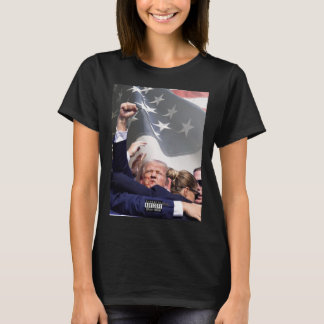 T-shirt Blessé Lors D'Une Fusillade Au Rassemblement De Pe